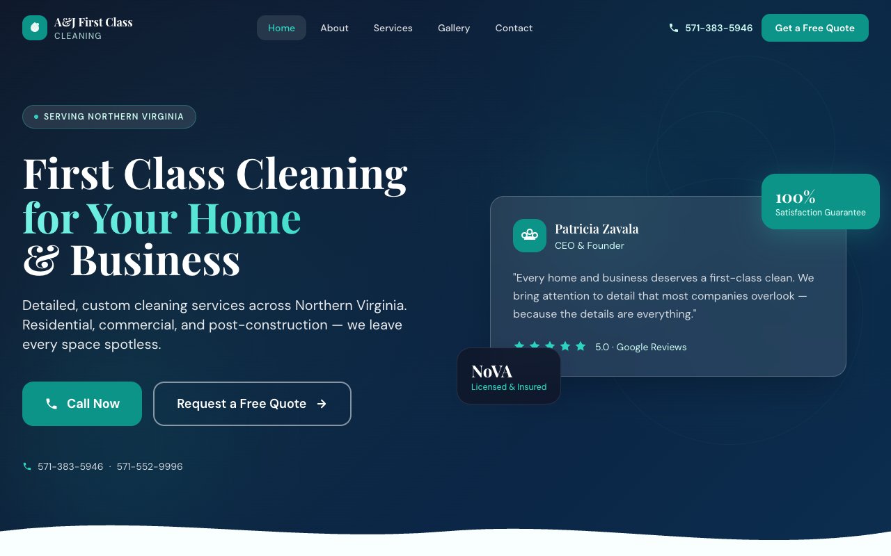 Fresh Nest — website by LevelUp Local