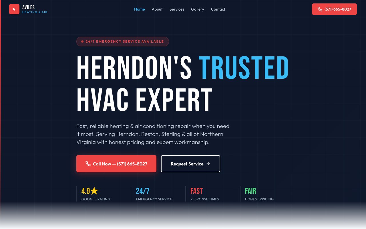 Summit HVAC — website by LevelUp Local